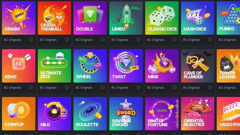 Descubre los Mejores Juegos en BC.Game México 6