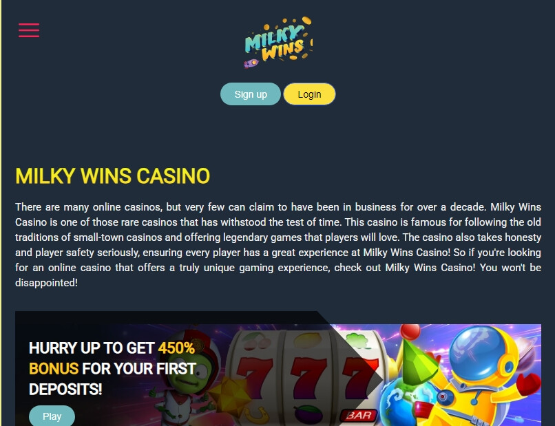 Discover the Thrills of Online Casino Milky Wins